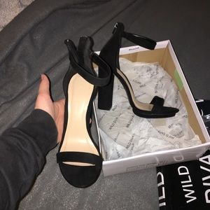 Black heels